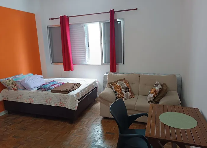 Frente Ao Mar - Apartamento Com Conforto E Vista Incrivel - Vila Tupi - Praia Grande