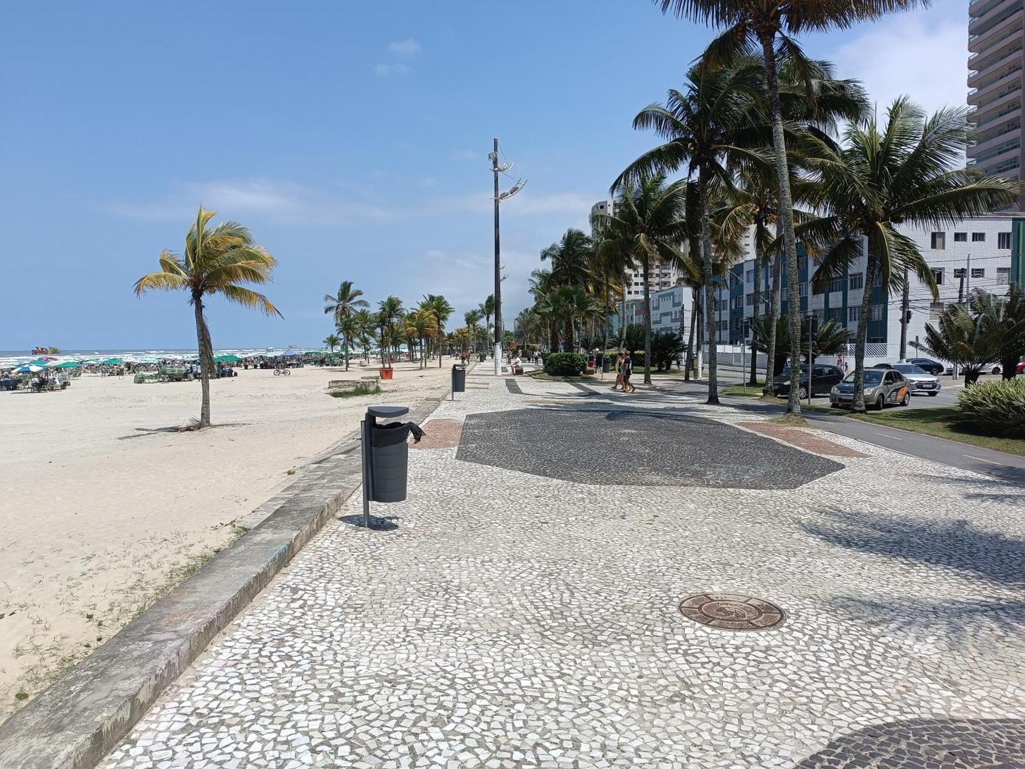 公寓 Frente Ao Mar - Com Conforto E Vista Incrivel - Tupi - Grande